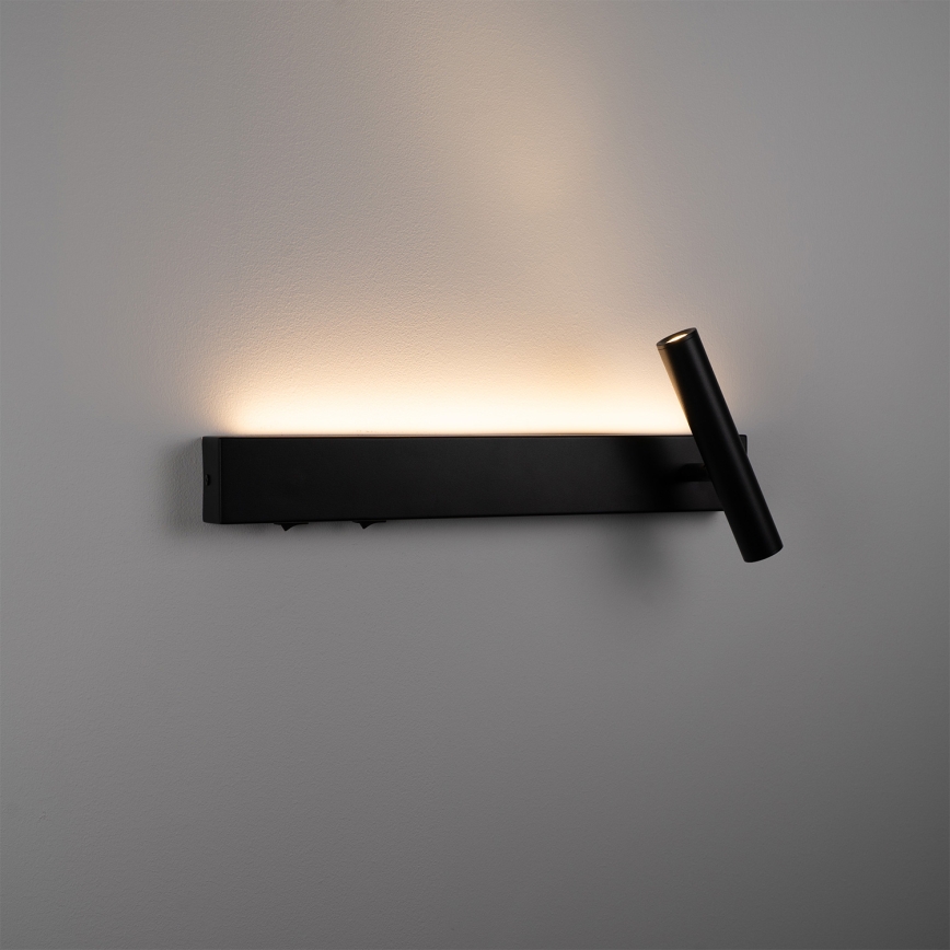 BRILAGI - LED nástenné bodové svietidlo ARLIX LED/3W/230V + LED/7W čierne CRI 90