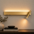 Brilagi - LED nástenné bodové svietidlo ARLIX LED/3W/230V + LED/7W zlaté CRI 90