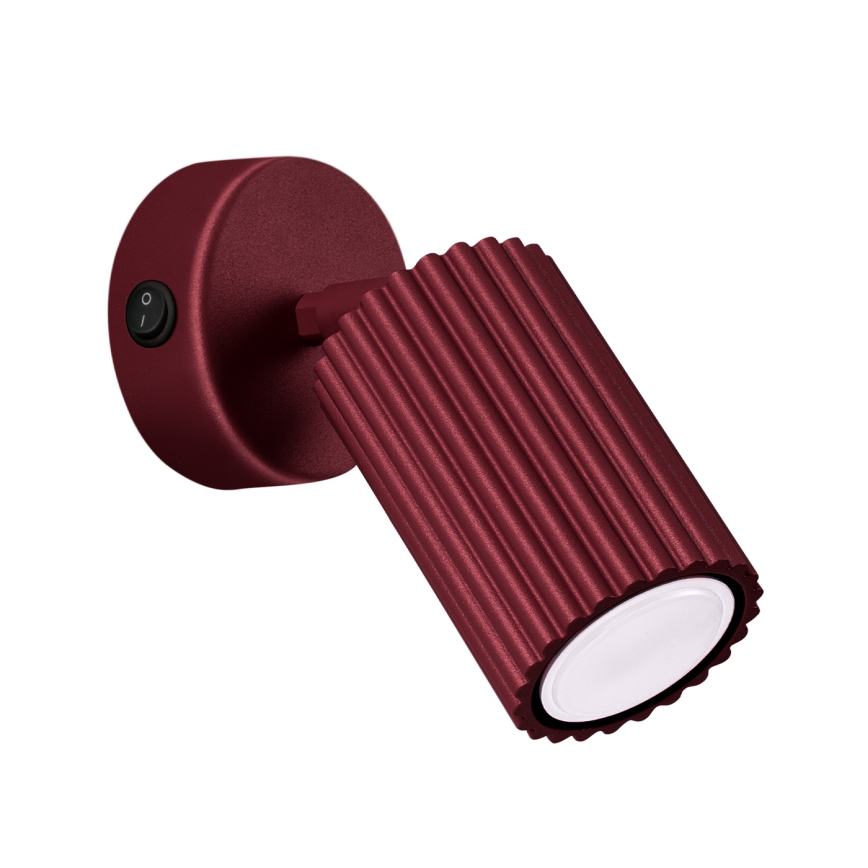 Brilagi - LED nástenné bodové svietidlo CRESTO 1xGU10/10W/230V bordová