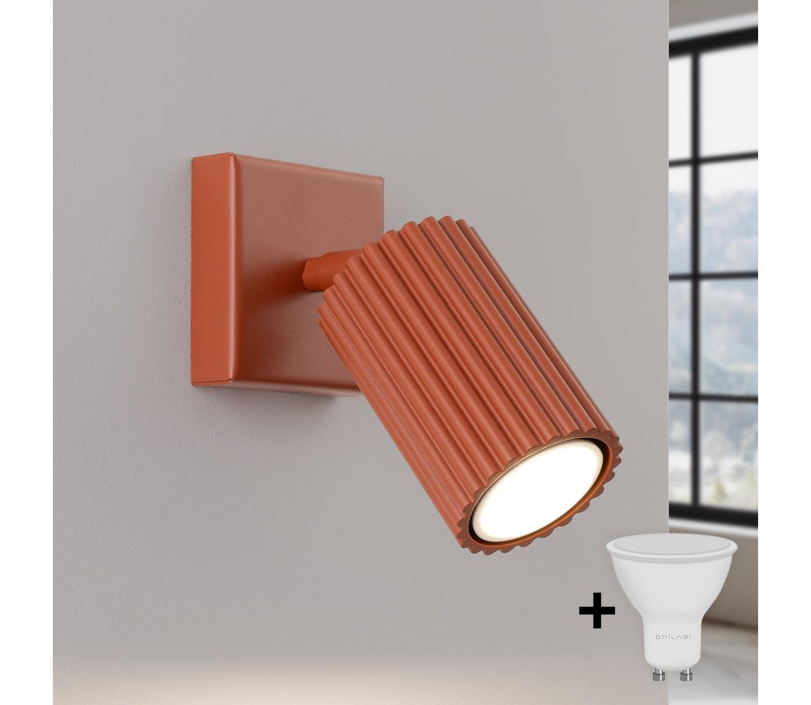 Brilagi - LED nástenné bodové svietidlo CRESTO 1xGU10/10W/230V červené BR.1635