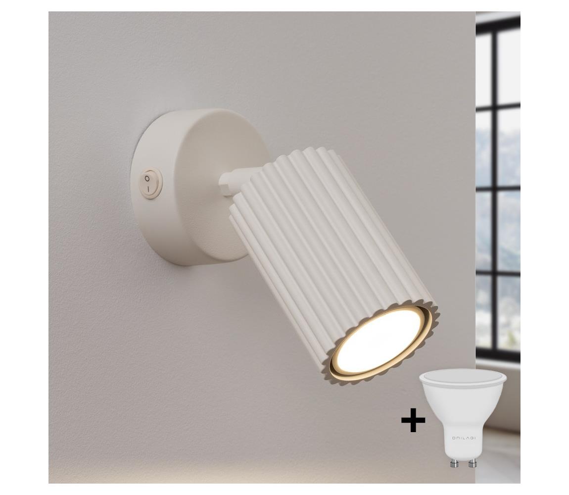 Brilagi - LED nástenné bodové svietidlo CRESTO 1xGU10/10W/230V krémové BR.1598