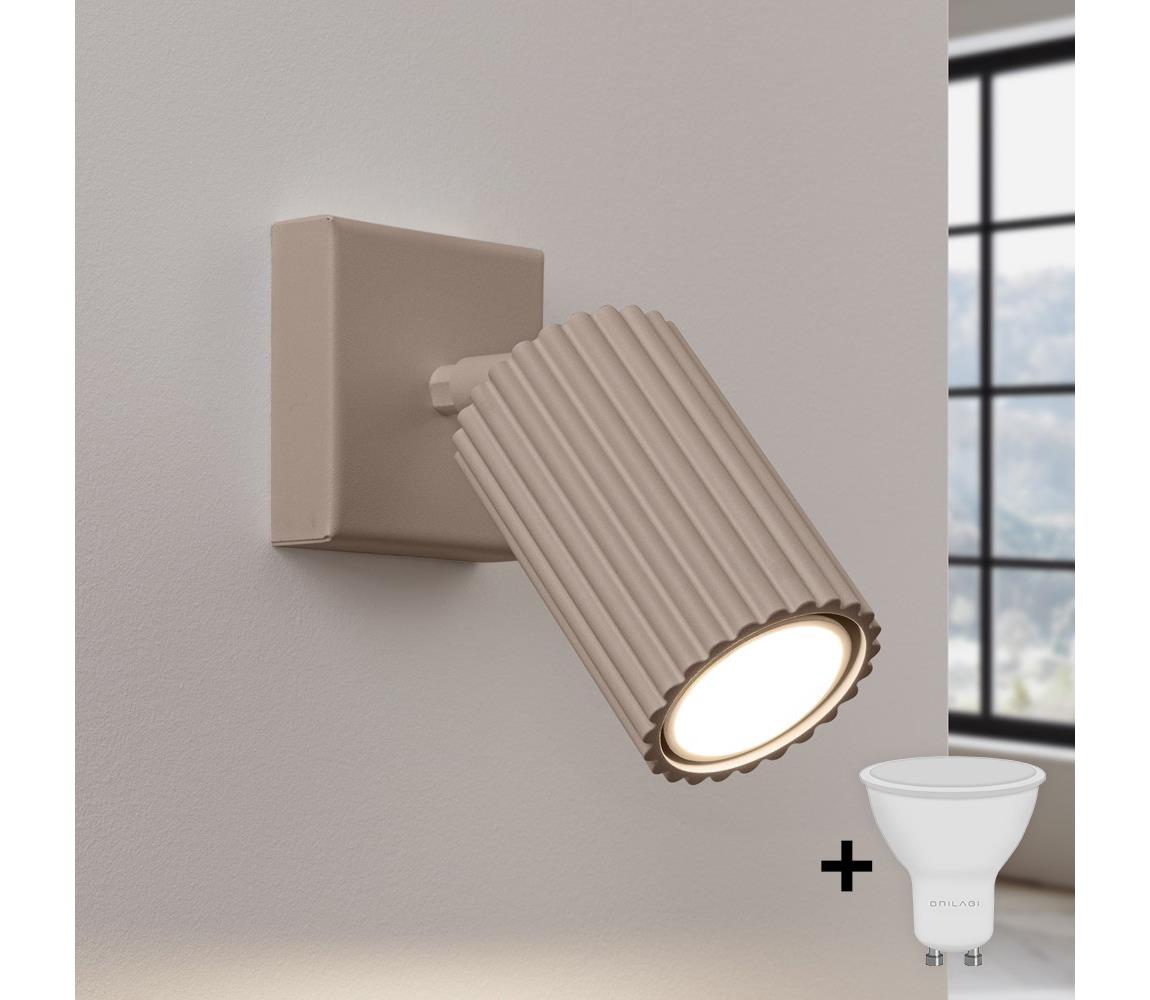 Brilagi - LED nástenné bodové svietidlo CRESTO 1xGU10/10W/230V taupe BR.1761