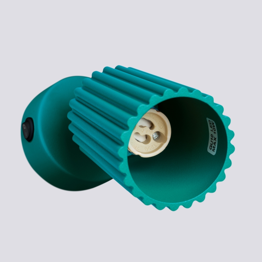 Brilagi - LED nástenné bodové svietidlo CRESTO 1xGU10/10W/230V tyrkysové