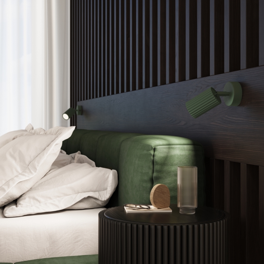 Brilagi - LED nástenné bodové svietidlo CRESTO 1xGU10/10W/230V zelené