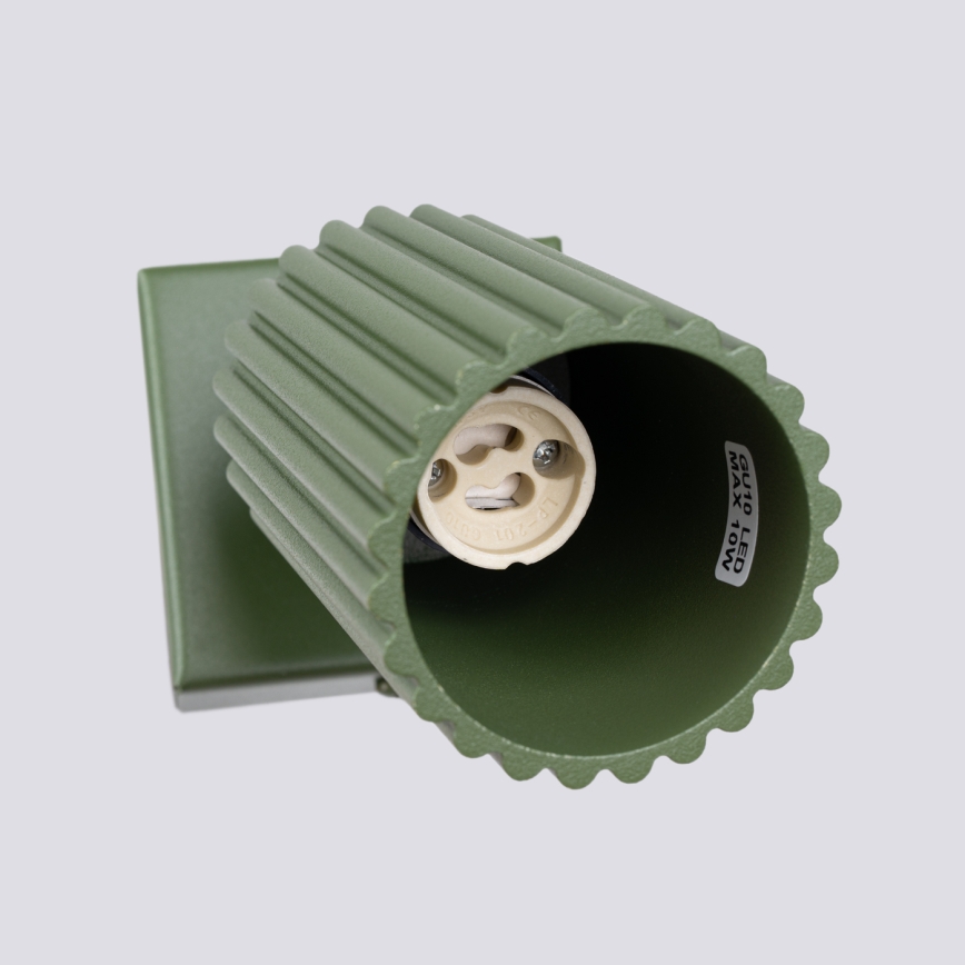 Brilagi - LED nástenné bodové svietidlo CRESTO 1xGU10/10W/230V zelené