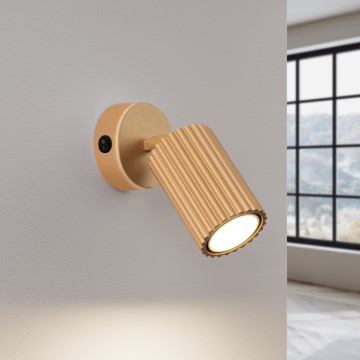 Brilagi - LED nástenné bodové svietidlo CRESTO 1xGU10/10W/230V zlaté
