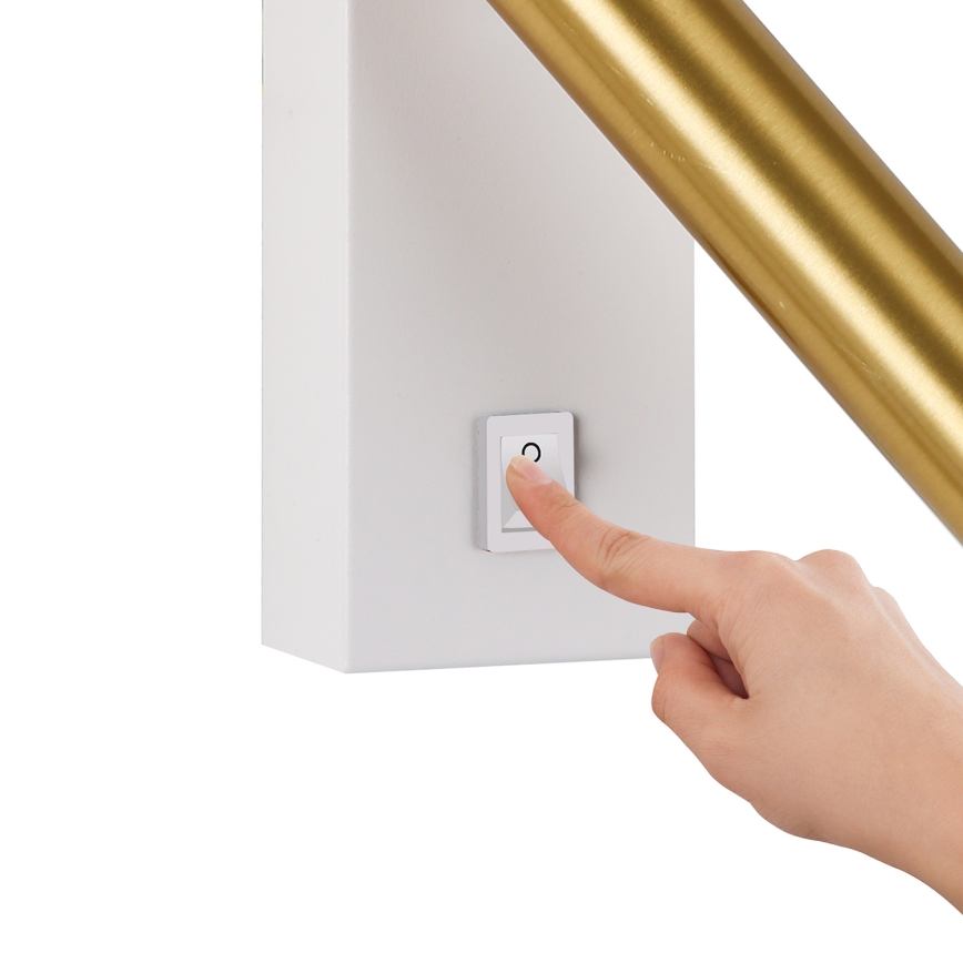 Brilagi - LED Nástenné bodové svietidlo MAYA LED/3W/230V 4000K biela/zlatá