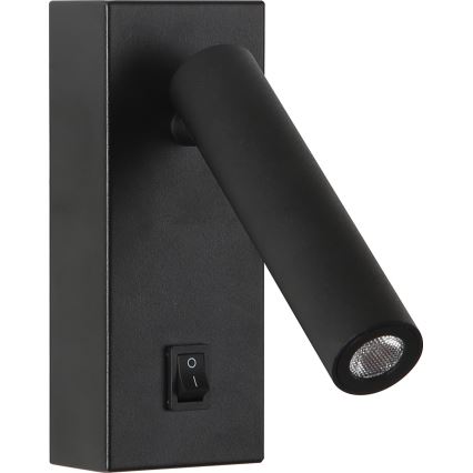 Brilagi - LED Nástenné bodové svietidlo MAYA LED/3W/230V 4000K čierna