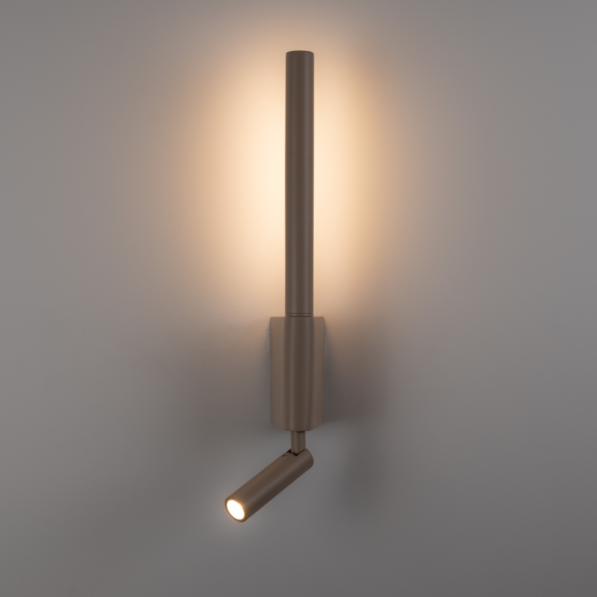 Brilagi - LED Nástenné bodové svietidlo VIXON LED/3W/230V + LED/5W béžová CRI 90