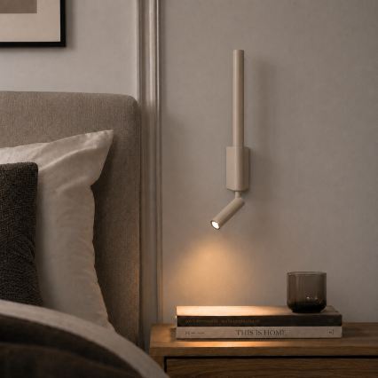 Brilagi - LED Nástenné bodové svietidlo VIXON LED/3W/230V + LED/5W béžová CRI 90