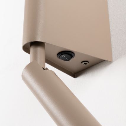 Brilagi - LED Nástenné bodové svietidlo VIXON LED/3W/230V + LED/5W béžová CRI 90