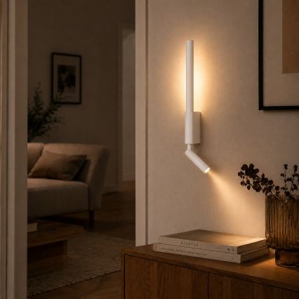 Brilagi - LED Nástenné bodové svietidlo VIXON LED/3W/230V + LED/5W biela CRI 90