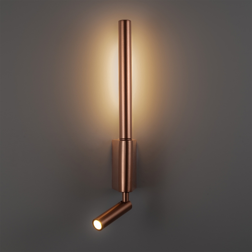 BRILAGI - LED nástenné bodové svietidlo VIXON LED/3W/230V + LED/5W bronzové CRI 90