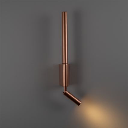 BRILAGI - LED nástenné bodové svietidlo VIXON LED/3W/230V + LED/5W bronzové CRI 90