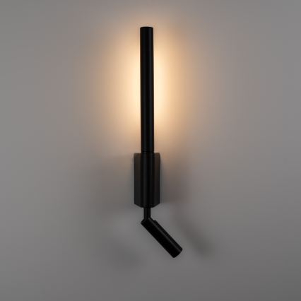 Brilagi - LED nástenné bodové svietidlo VIXON LED/3W/230V + LED/5W čierna CRI 90