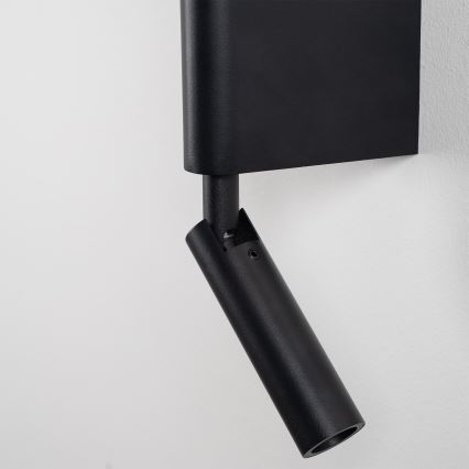 BRILAGI - LED nástenné bodové svietidlo VIXON LED/3W/230V + LED/5W čierna CRI 90