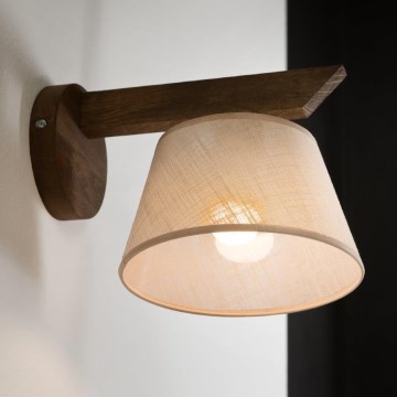 Brilagi - LED  Nástenné svietidlo ANTHONY 1xE14/40W/230V dub/béžová