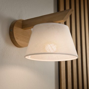 Brilagi - LED  Nástenné svietidlo ANTHONY 1xE14/40W/230V dub/biela