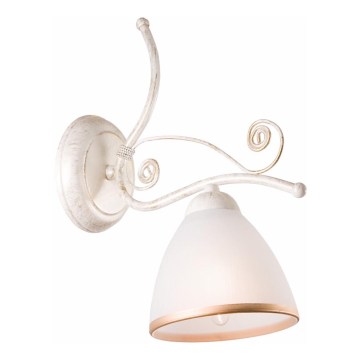 Brilagi - LED nástenné svietidlo ANTICO 1xE27/60W/230V 3000K biela patina