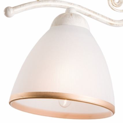 Brilagi - LED nástenné svietidlo ANTICO 1xE27/60W/230V 3000K biela patina
