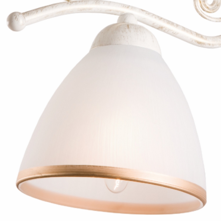 Brilagi - LED nástenné svietidlo ANTICO 1xE27/60W/230V 3000K biela patina