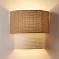 Brilagi - LED nástenné svietidlo BOHO ECO 1xE27/10W/230V béžová/krémová