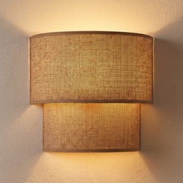 Brilagi - LED nástenné svietidlo BOHO ECO 1xE27/10W/230V béžové