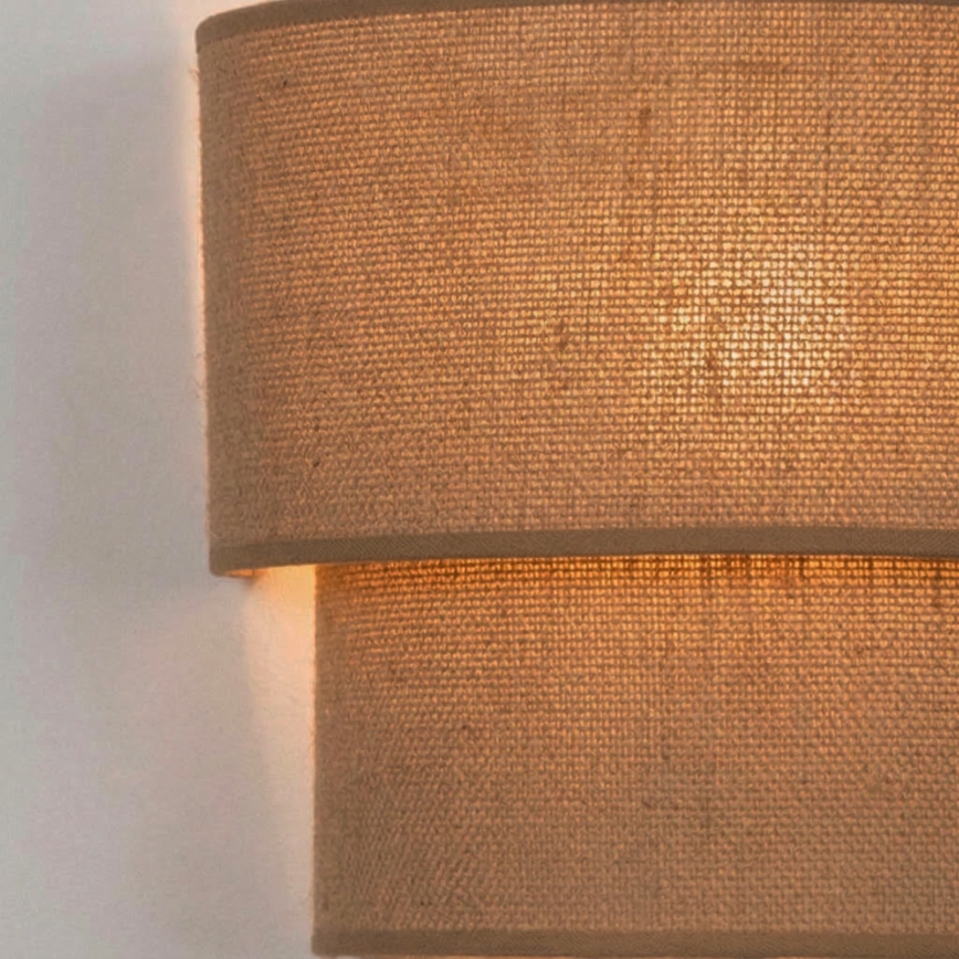Brilagi - LED nástenné svietidlo BOHO ECO 1xE27/10W/230V béžové