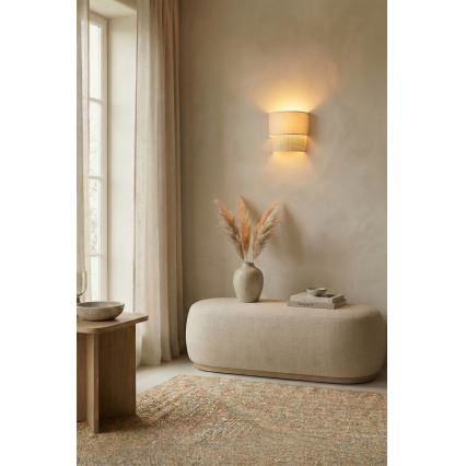 Brilagi - LED nástenné svietidlo BOHO ECO 1xE27/10W/230V krémové
