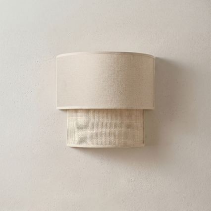Brilagi - LED nástenné svietidlo BOHO ECO 1xE27/10W/230V krémové