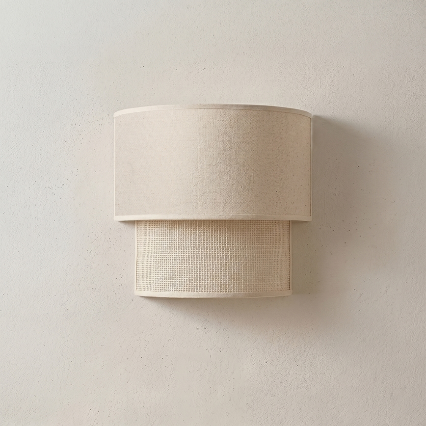 Brilagi - LED nástenné svietidlo BOHO ECO 1xE27/10W/230V krémové