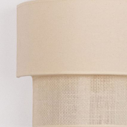 Brilagi - LED nástenné svietidlo BOHO ECO 1xE27/10W/230V krémové