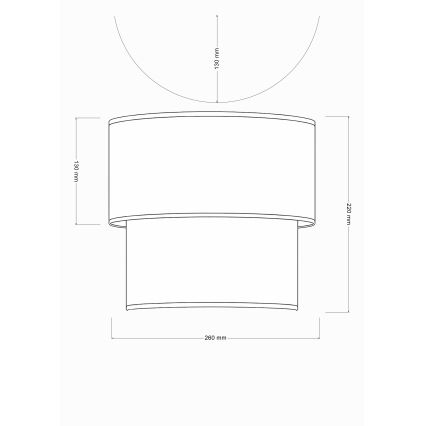 Brilagi - LED nástenné svietidlo BOHO ECO 1xE27/10W/230V krémové