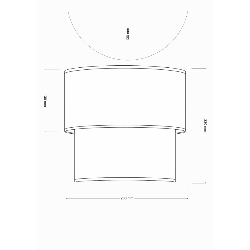 Brilagi - LED nástenné svietidlo BOHO ECO 1xE27/10W/230V krémové
