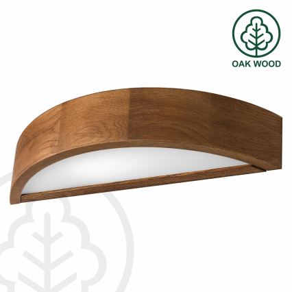 Brilagi - LED nástenné svietidlo CARVALHO 1xE27/15W/230V dub čerešňa