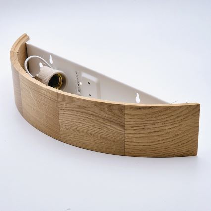 Brilagi - LED nástenné svietidlo CARVALHO 1xE27/15W/230V dub
