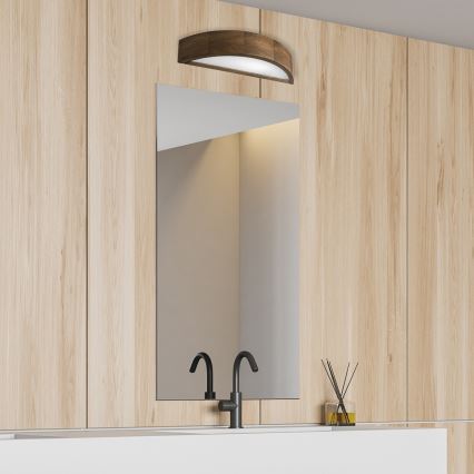 Brilagi - LED Nástenné svietidlo CARVALHO 1xE27/15W/230V dub orech