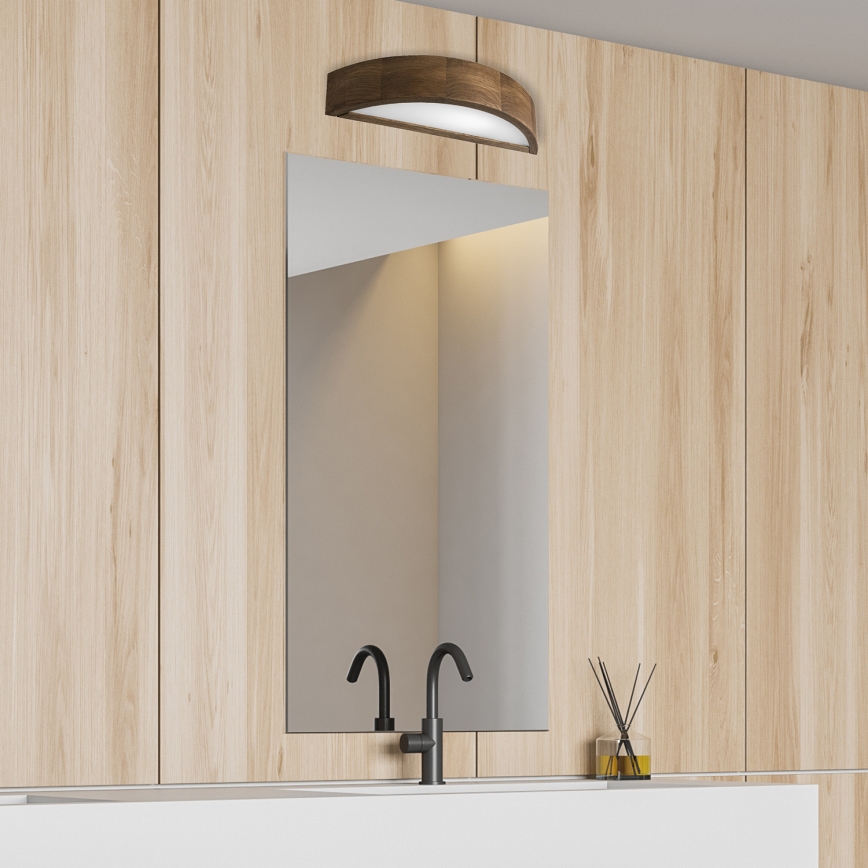 Brilagi - LED Nástenné svietidlo CARVALHO 1xE27/60W/230V dub orech