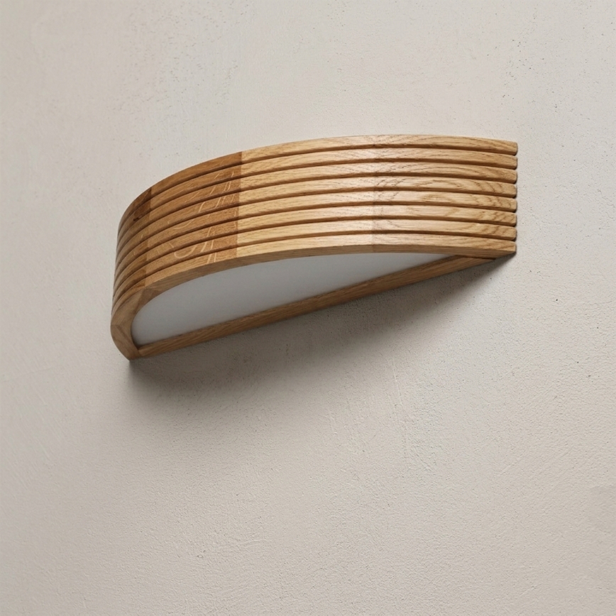 Brilagi - LED nástenné svietidlo CARVALHO MODERN 1xE27/60W/230V dub