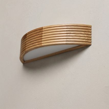 Brilagi - LED nástenné svietidlo CARVALHO MODERN 3xE27/60W/230V dub