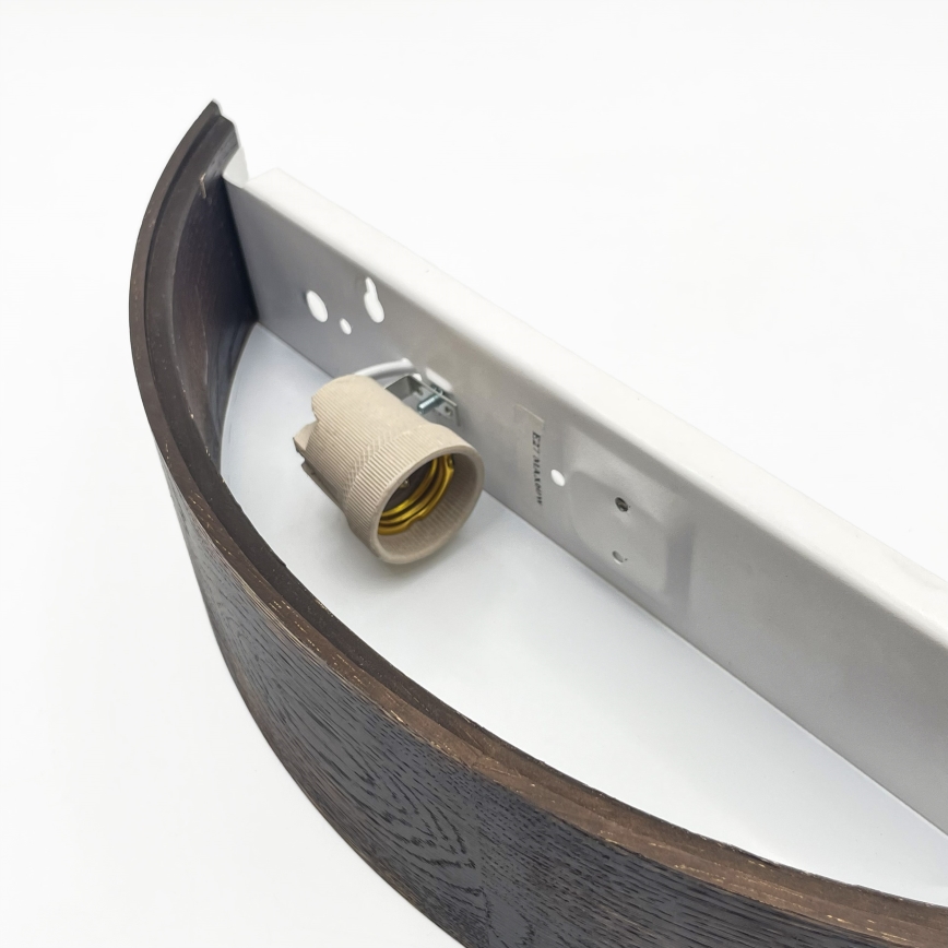 Brilagi - LED nástenné svietidlo CARVALHO SMOKEY 1xE27/60W/230V dub