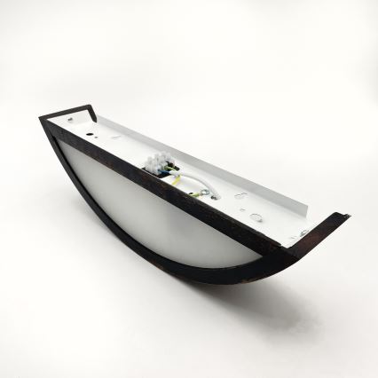 Brilagi - LED nástenné svietidlo CARVALHO SMOKEY 1xE27/60W/230V dub