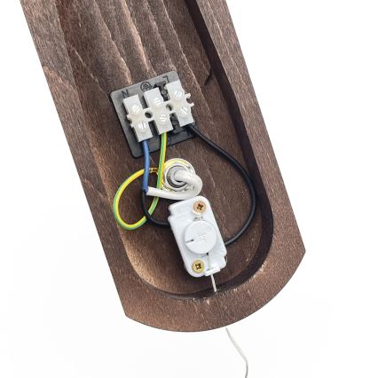 Brilagi - LED Nástenné svietidlo COTTAGE 1xE14/40W/230V buk/biela