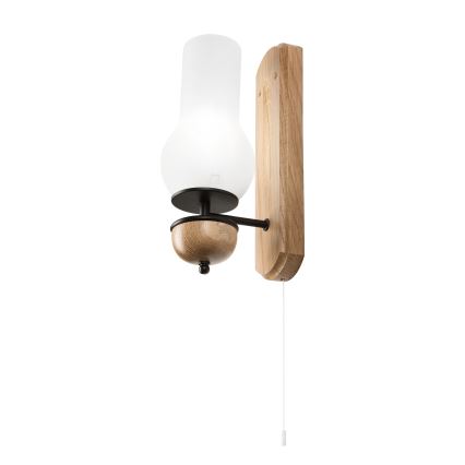Brilagi - LED Nástenné svietidlo COTTAGE 1xE14/40W/230V dub/biela