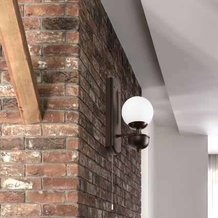 Brilagi - LED Nástenné svietidlo COTTAGE 1xG9/40W/230V buk/biela