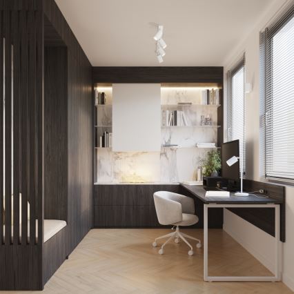 Brilagi - LED Nástenné svietidlo CRESTO 1xGU10/10W/230V 10 cm biela