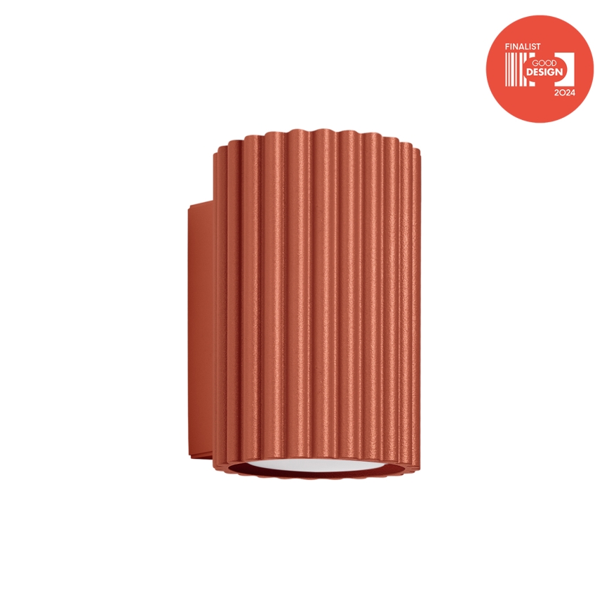 Brilagi - LED nástenné svietidlo CRESTO 1xGU10/10W/230V 10 cm červené