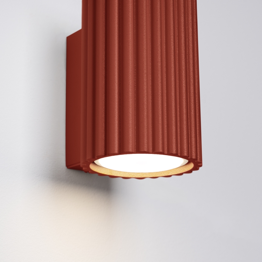 Brilagi - LED nástenné svietidlo CRESTO 1xGU10/10W/230V 10 cm červené