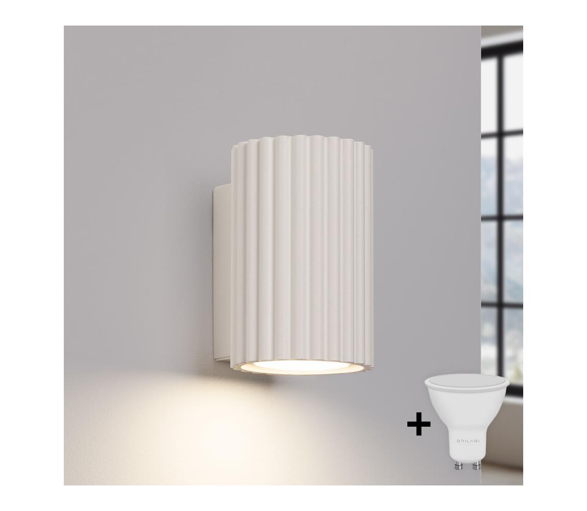 Brilagi - LED nástenné svietidlo CRESTO 1xGU10/10W/230V 10 cm krémové BR.1652