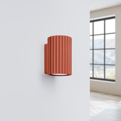 BRILAGI - LED nástenné svietidlo CRESTO 1xGU10/10W/230V 10 cm oranžová